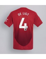 Manchester United Matthijs de Ligt #4 Domácí Dres 2024-25 Krátký Rukáv